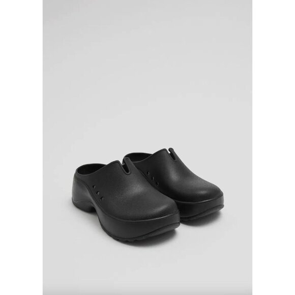 & OTHER STORIES Isolde Platform Clog Black Womens Size US 9 - Picture 2 of 11